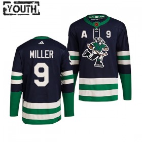 Dresovi Vancouver Canucks JT Miller 9 Adidas 2022-23 Reverse Retro 2.0 Navy Authentic - Dječji